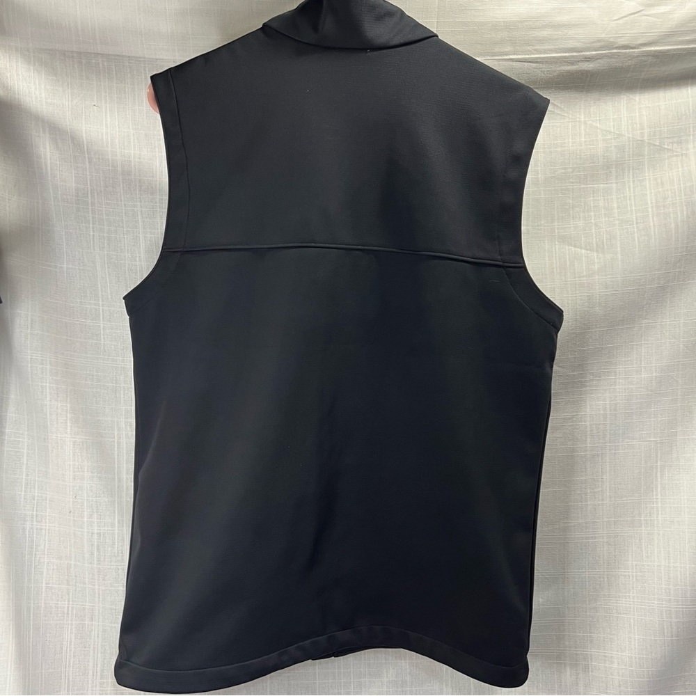Columbia Men's Softshell Vest Black Size Small – Wind Resistant Zip Pockets - Picture 7 of 7